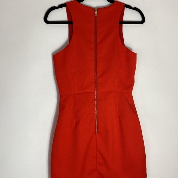 NBD x Naven Twins red front cutout mini dress size small - Picture 4 of 7